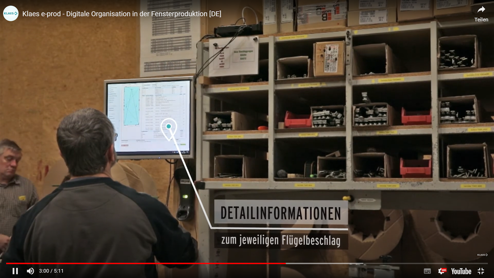 Koji hardverski dijelovi treba da idu na ovaj okvir? Klaes e-prod daje odgovor nakon skeniranja.